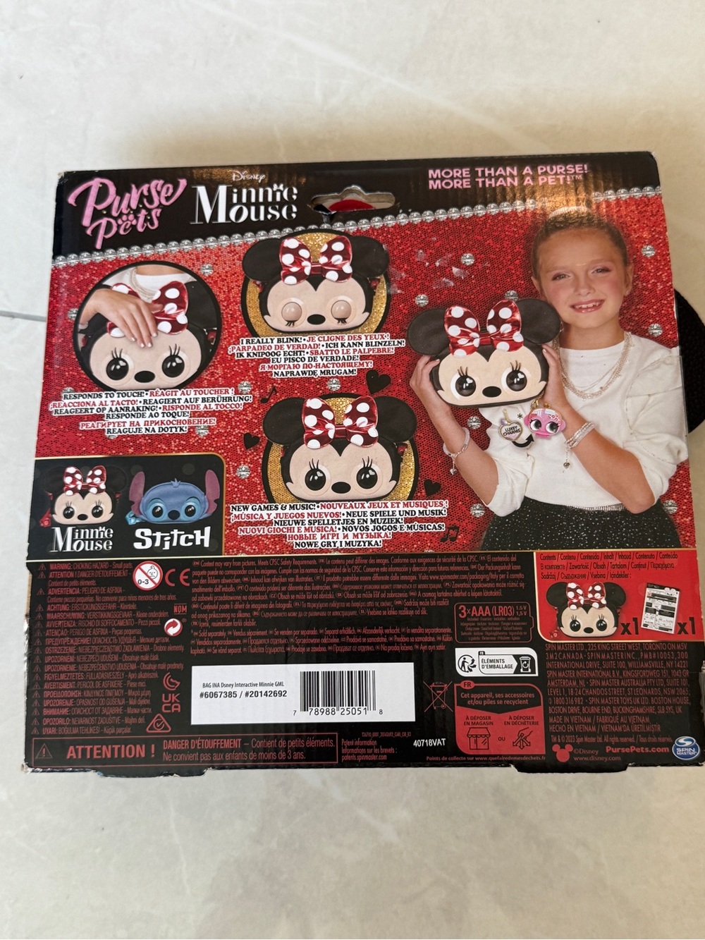 Disney Purse Pets Minnie Mouse - Picture 4 of 4